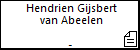 Hendrien Gijsbert van Abeelen