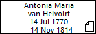 Antonia Maria van Helvoirt