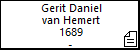 Gerit Daniel van Hemert