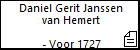 Daniel Gerit Janssen van Hemert