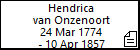 Hendrica van Onzenoort