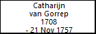 Catharijn van Gorrep