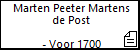 Marten Peeter Martens de Post