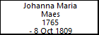 Johanna Maria Maes