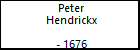 Peter Hendrickx