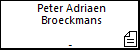 Peter Adriaen Broeckmans