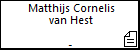 Matthijs Cornelis van Hest