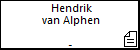 Hendrik van Alphen