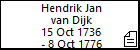 Hendrik Jan van Dijk