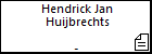Hendrick Jan Huijbrechts