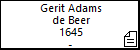 Gerit Adams de Beer