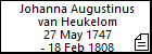 Johanna Augustinus van Heukelom