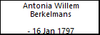 Antonia Willem Berkelmans
