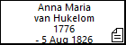 Anna Maria van Hukelom