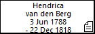 Hendrica van den Berg