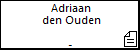 Adriaan den Ouden