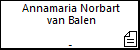 Annamaria Norbart van Balen