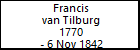 Francis van Tilburg