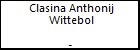 Clasina Anthonij Wittebol