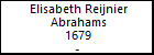 Elisabeth Reijnier Abrahams