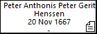 Peter Anthonis Peter Gerit Henssen
