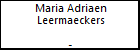 Maria Adriaen Leermaeckers