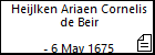 Heijlken Ariaen Cornelis de Beir