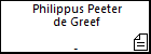 Philippus Peeter de Greef
