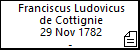 Franciscus Ludovicus de Cottignie