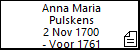 Anna Maria Pulskens
