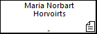 Maria Norbart Horvoirts