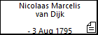 Nicolaas Marcelis van Dijk