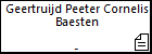 Geertruijd Peeter Cornelis Baesten