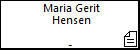 Maria Gerit Hensen