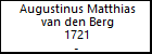 Augustinus Matthias van den Berg