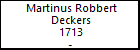 Martinus Robbert Deckers