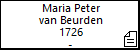 Maria Peter van Beurden