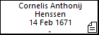 Cornelis Anthonij Henssen