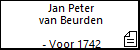 Jan Peter van Beurden