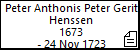 Peter Anthonis Peter Gerit Henssen