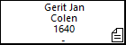 Gerit Jan Colen