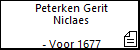 Peterken Gerit Niclaes