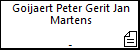 Goijaert Peter Gerit Jan Martens