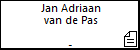 Jan Adriaan van de Pas