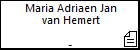 Maria Adriaen Jan van Hemert