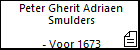 Peter Gherit Adriaen Smulders