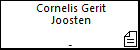 Cornelis Gerit Joosten