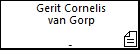 Gerit Cornelis van Gorp