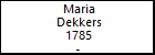 Maria Dekkers