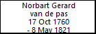 Norbart Gerard van de pas